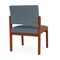 Lesro Lenox Armless Guest Chair, 22.5 in W 26 in L 31.5 in H LW1102 - alternate 3